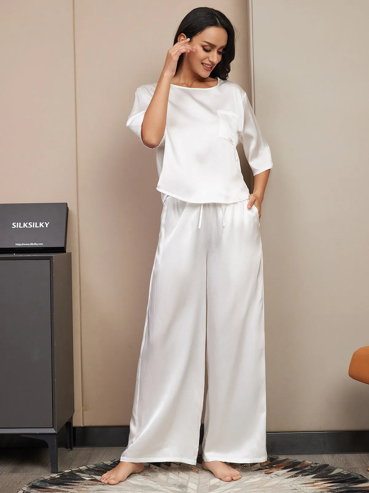 Pure Silk Women's Pajama Set