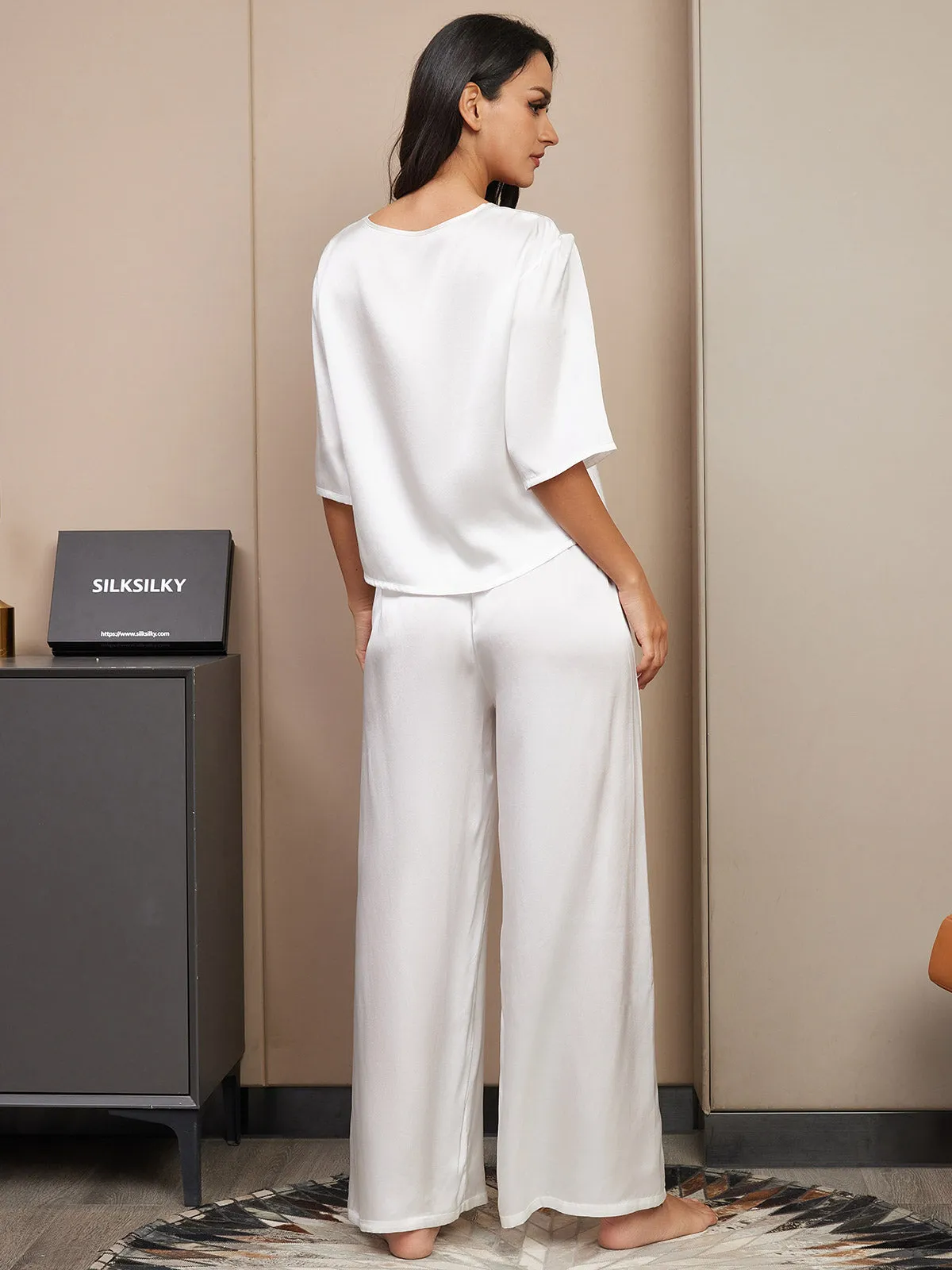 Pure Silk Women's Pajama Set