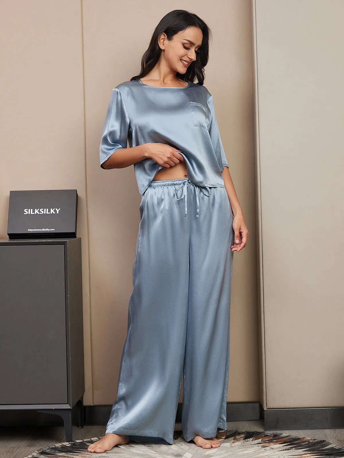 Pure Silk Women's Pajama Set