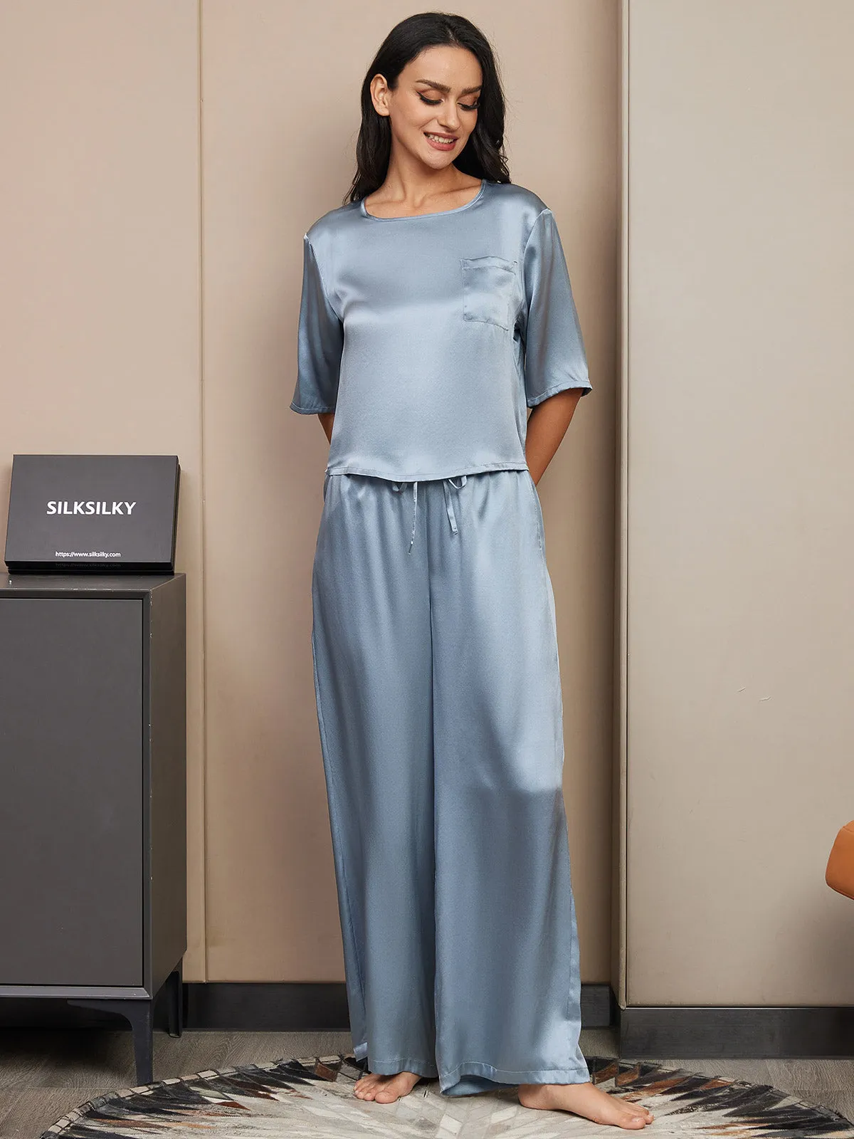 Pure Silk Women's Pajama Set