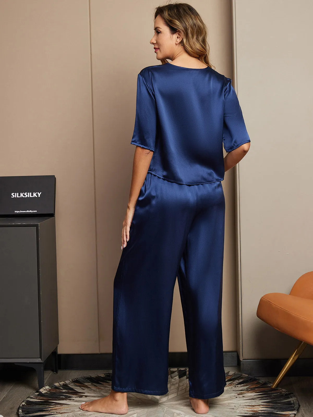 Pure Silk Women's Pajama Set