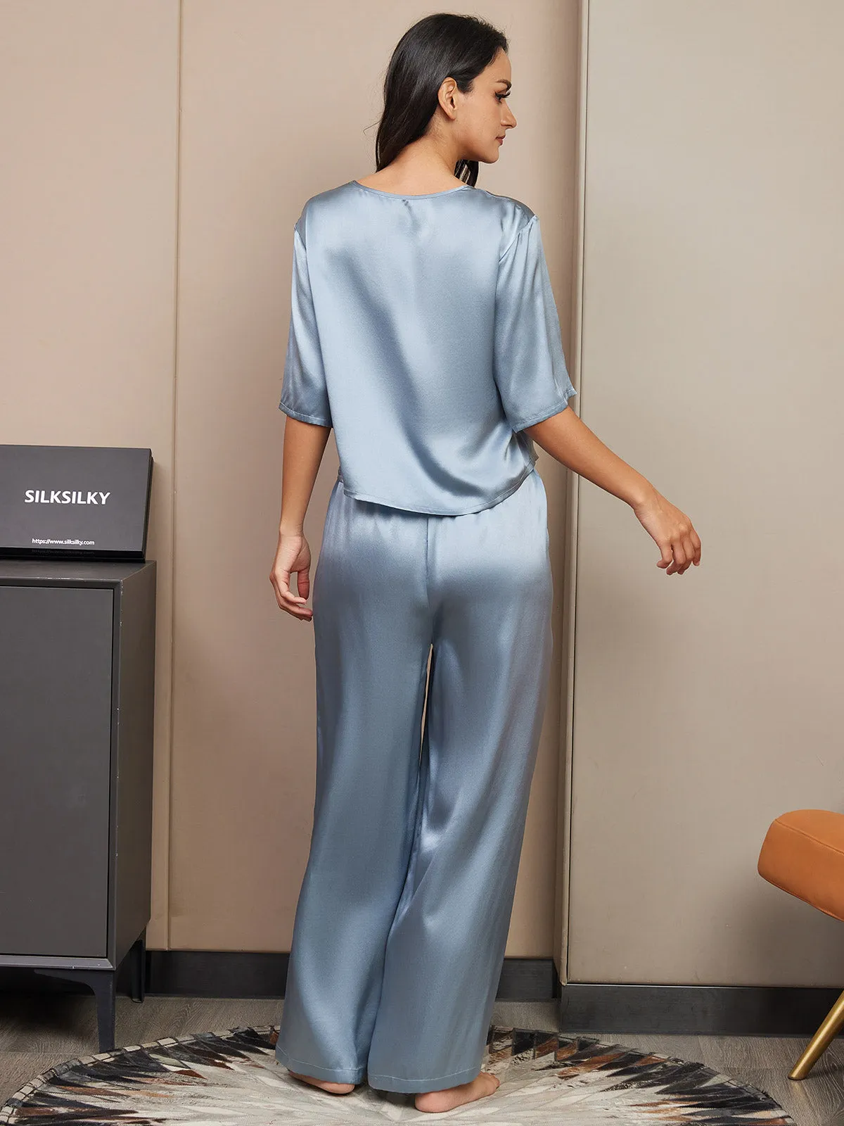 Pure Silk Women's Pajama Set