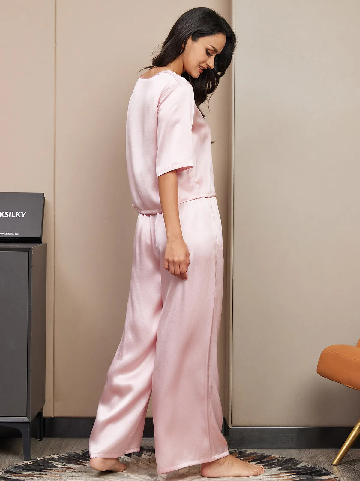 Pure Silk Women's Pajama Set