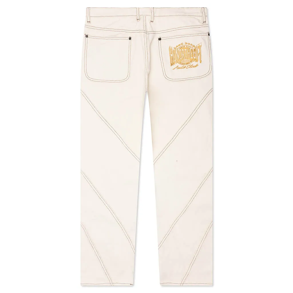 Racing Panel Pant - Bone