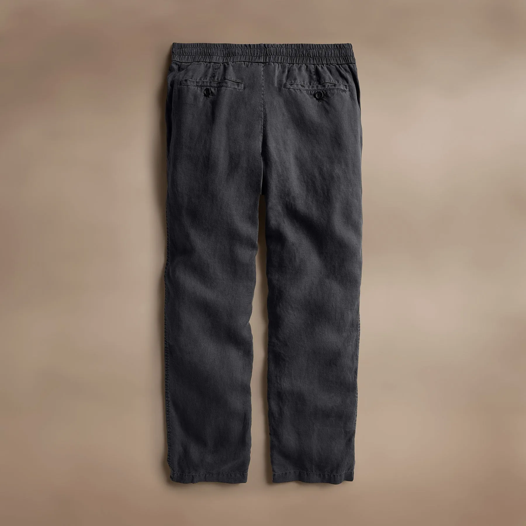 Relaxed Linen Pant - Magma Pigment