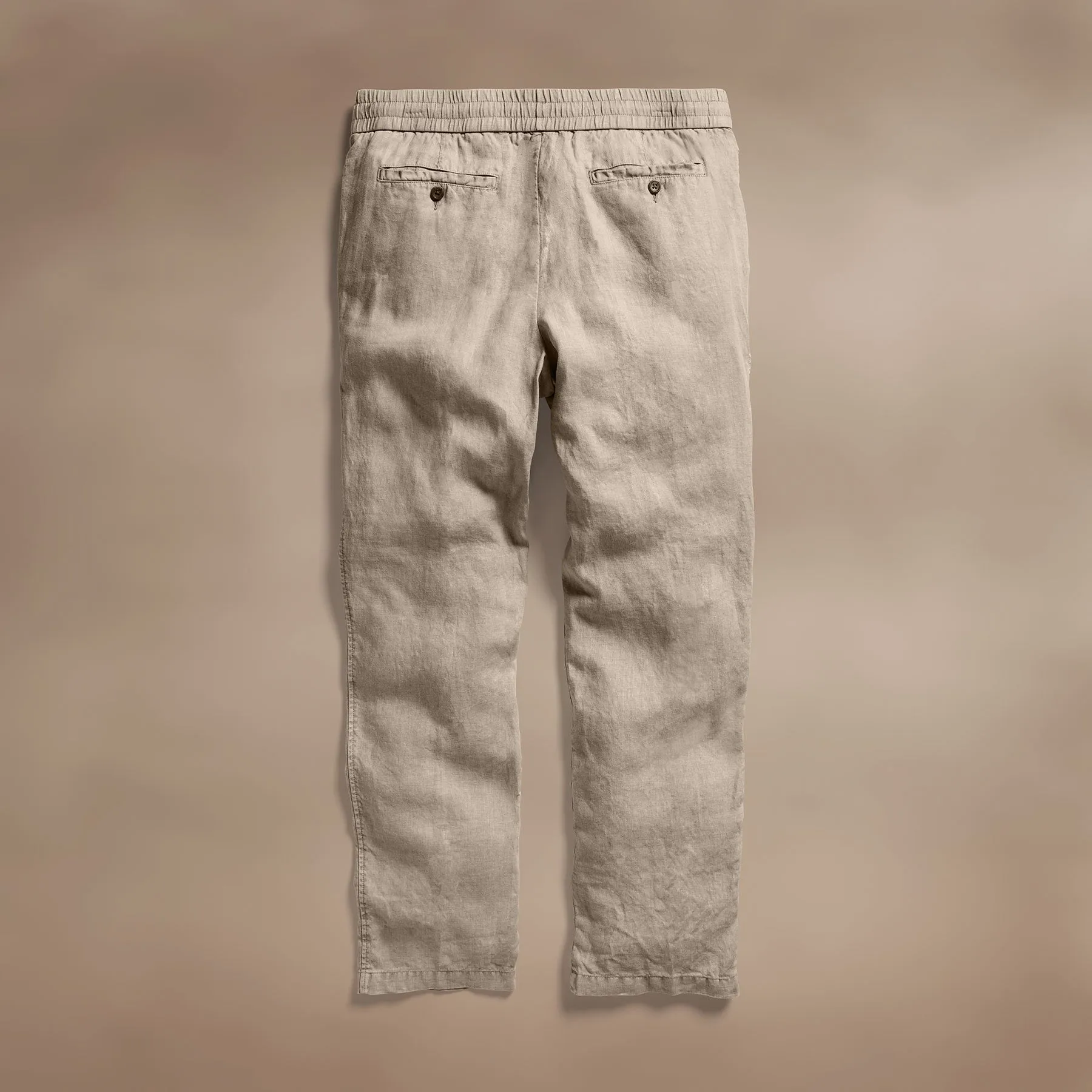 Relaxed Linen Pant - Overcast Pigment