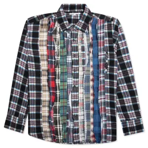 Ribbon Flannel Shirt - Assorted