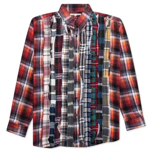 Ribbon Flannel Shirt - Assorted