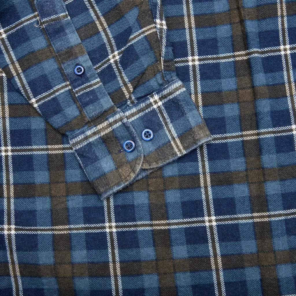 Ribbon Flannel Shirt - Assorted