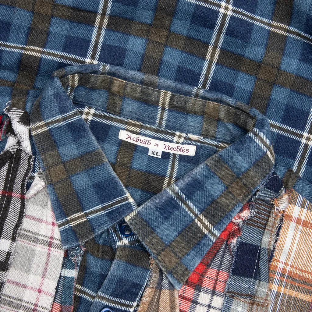 Ribbon Flannel Shirt - Assorted