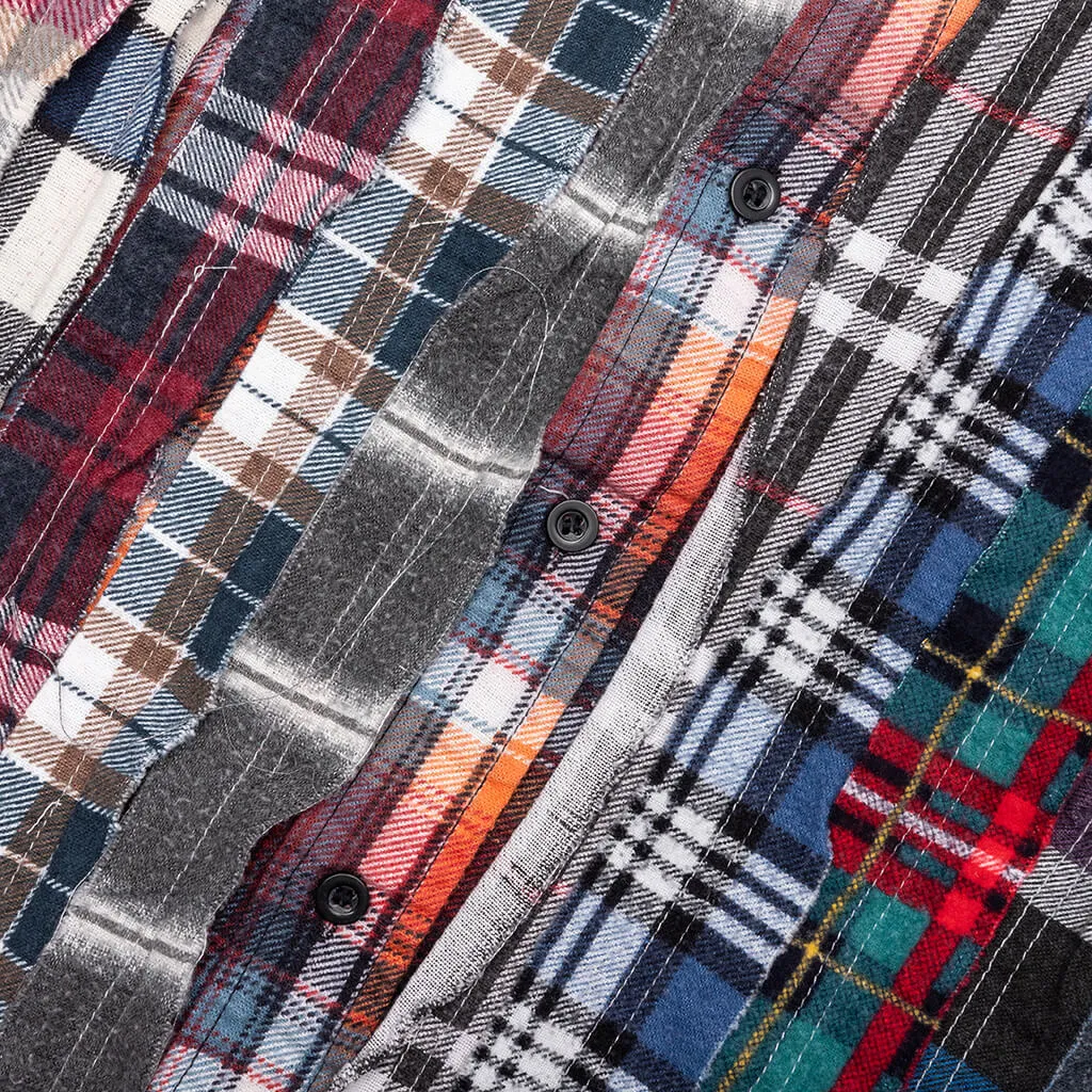Ribbon Flannel Shirt - Assorted