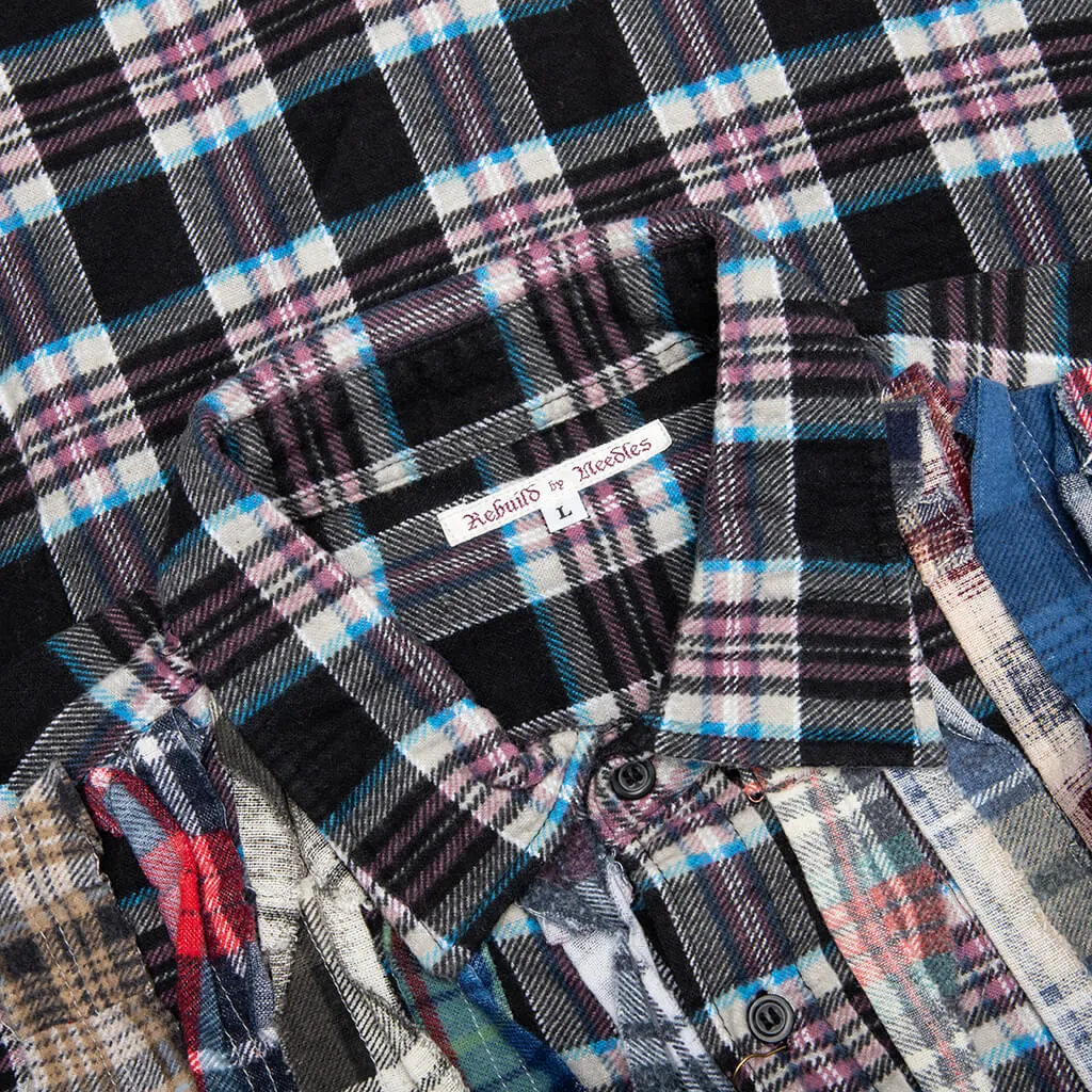 Ribbon Flannel Shirt - Assorted