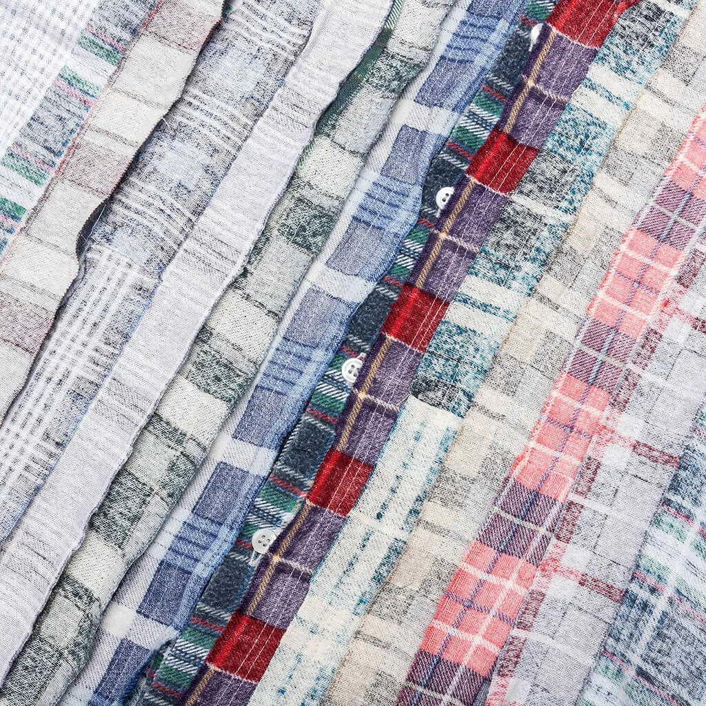 Ribbon Wide I.O. Flannel Shirt - Assorted