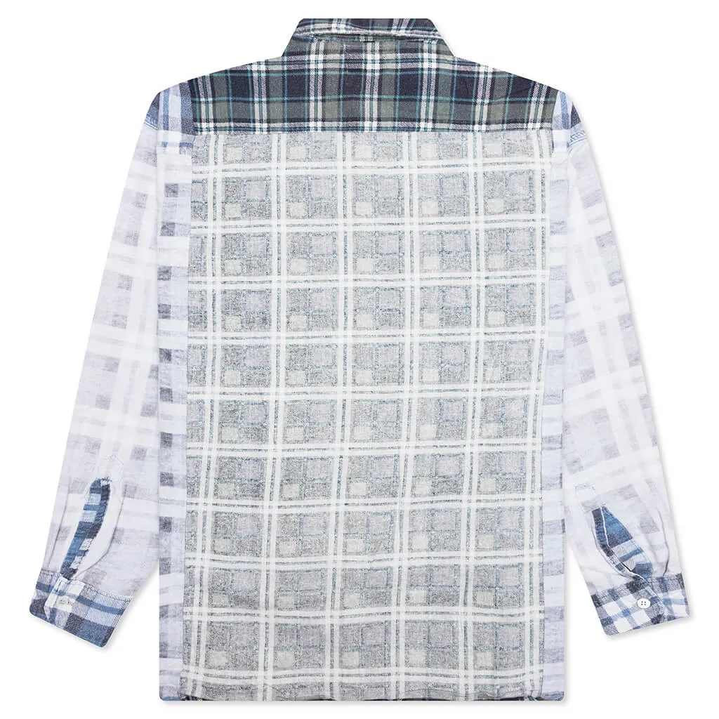 Ribbon Wide I.O. Flannel Shirt - Assorted