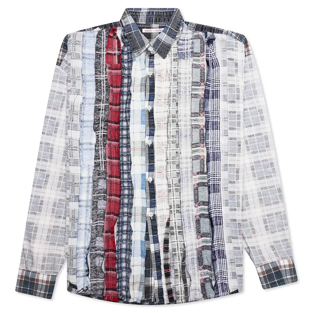 Ribbon Wide I.O. Flannel Shirt - Assorted