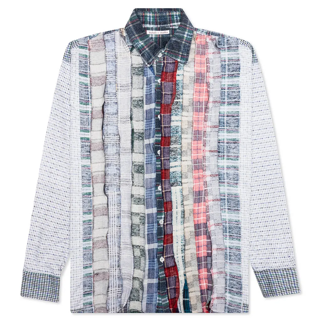 Ribbon Wide I.O. Flannel Shirt - Assorted