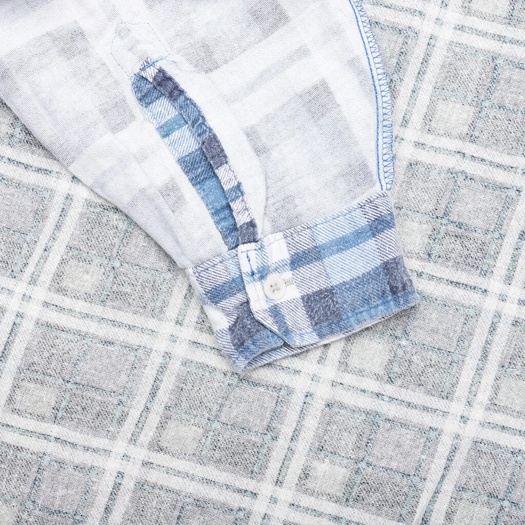 Ribbon Wide I.O. Flannel Shirt - Assorted