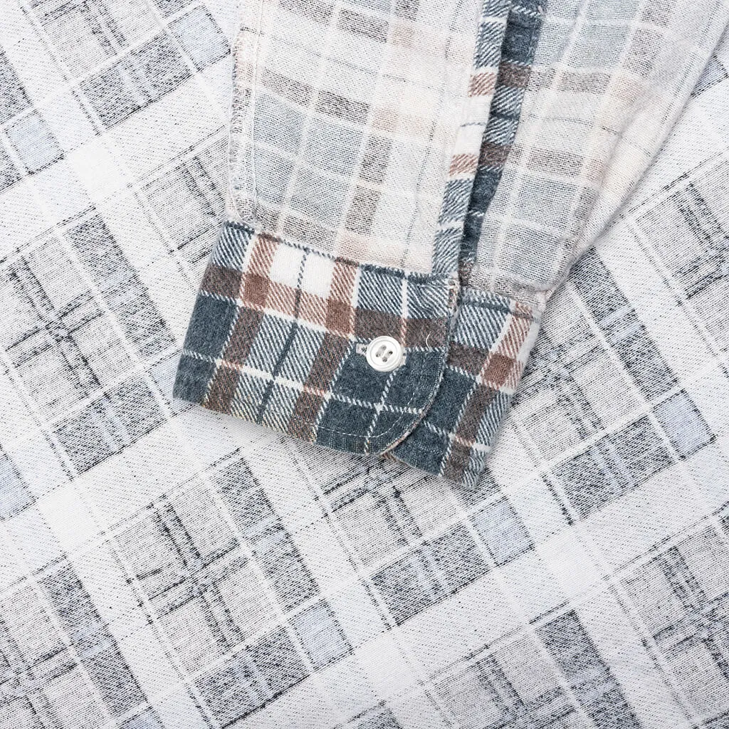 Ribbon Wide I.O. Flannel Shirt - Assorted
