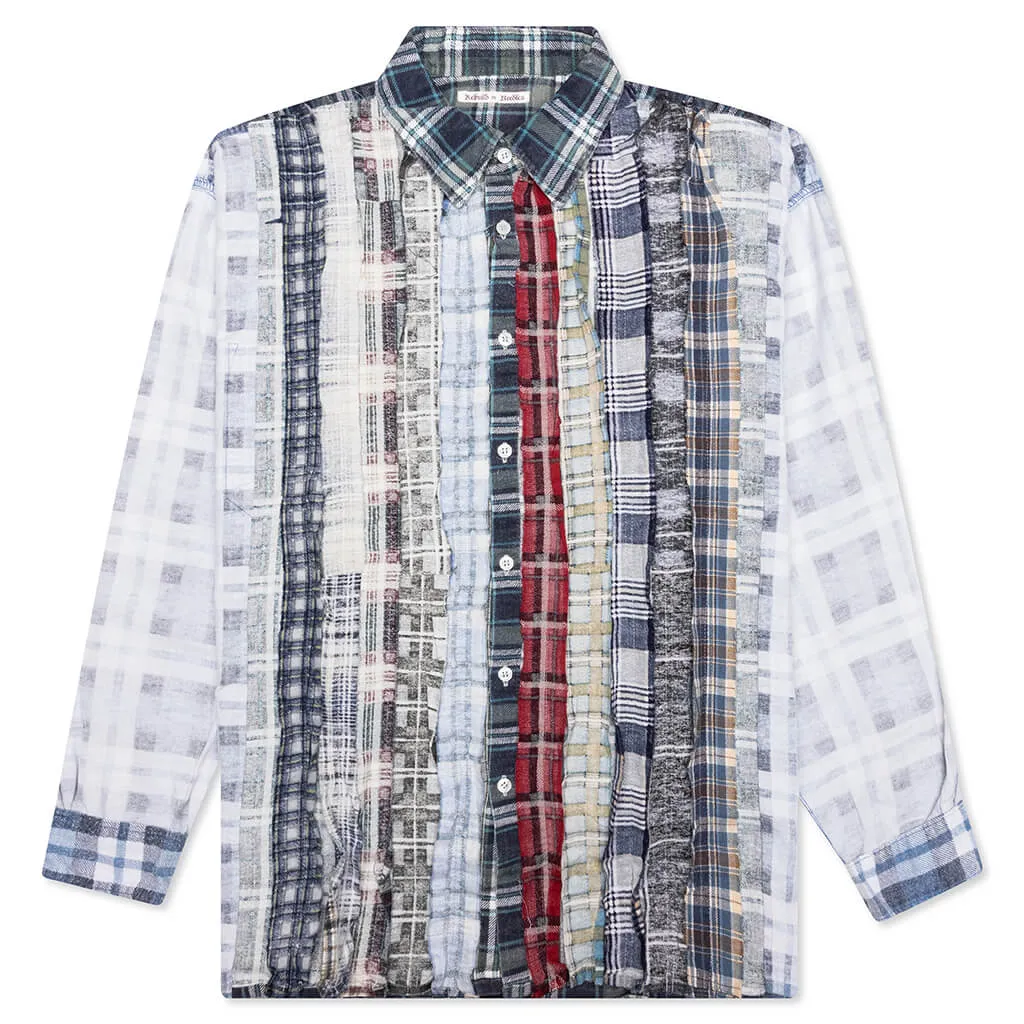 Ribbon Wide I.O. Flannel Shirt - Assorted