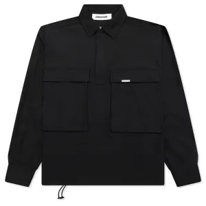 Ripstop Overshirt - Black