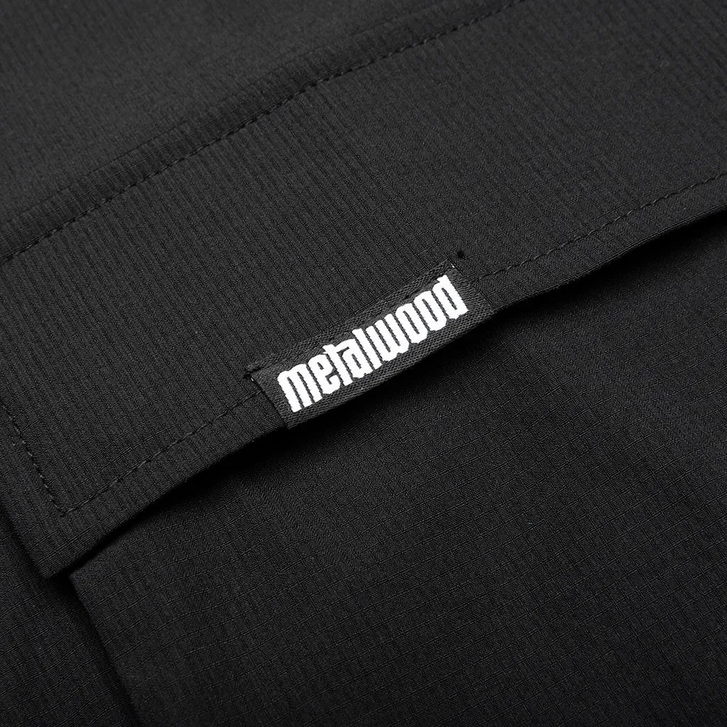 Ripstop Overshirt - Black