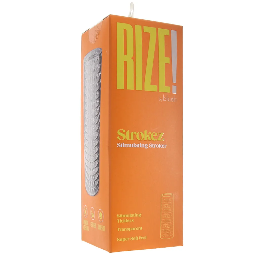 Rize Strokez Reversible Stroker in Clear