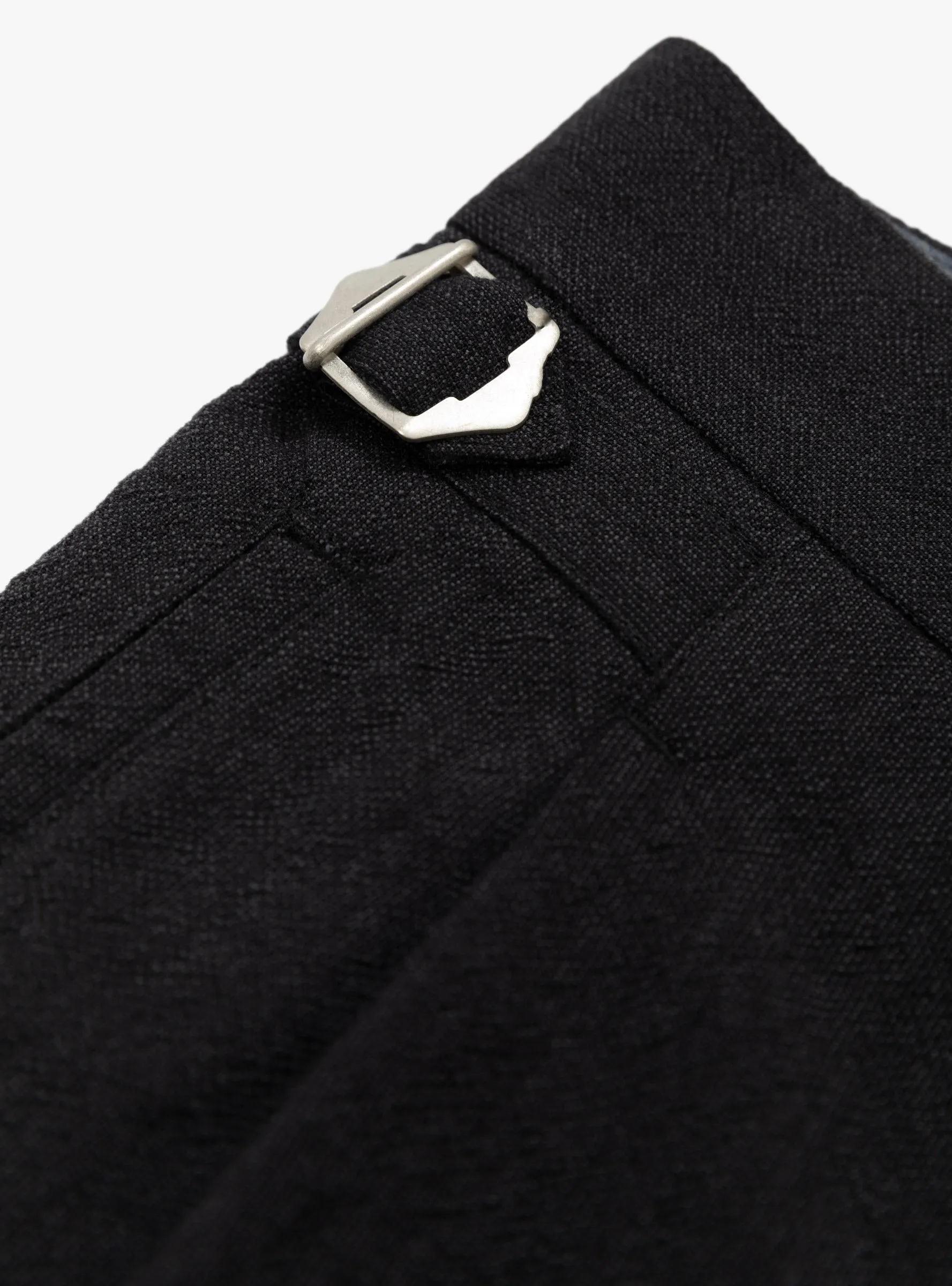 Seamless Pleat Pants Charcoal Grey