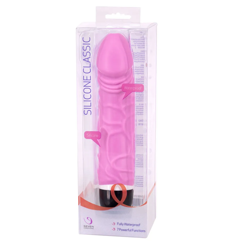 Silicone Classic Veiny Vibrator