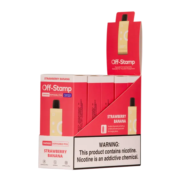 Strawberry Banana OFF STAMP SW9000 Disposable