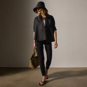 Stretch Jersey Long Legging - Black