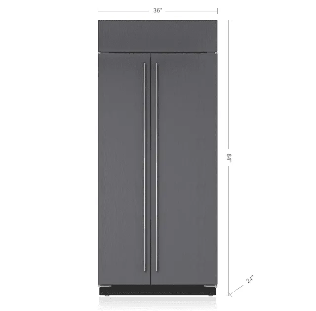 Sub-Zero BI36SO 36" Classic Side-By-Side Refrigerator/Freezer - Panel Ready