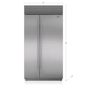Sub-Zero BI42SIDSTH 42" Classic Side-By-Side Refrigerator/Freezer With Internal Dispenser