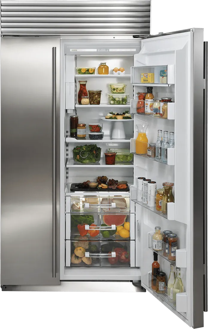 Sub-Zero BI42SIDSTH 42" Classic Side-By-Side Refrigerator/Freezer With Internal Dispenser