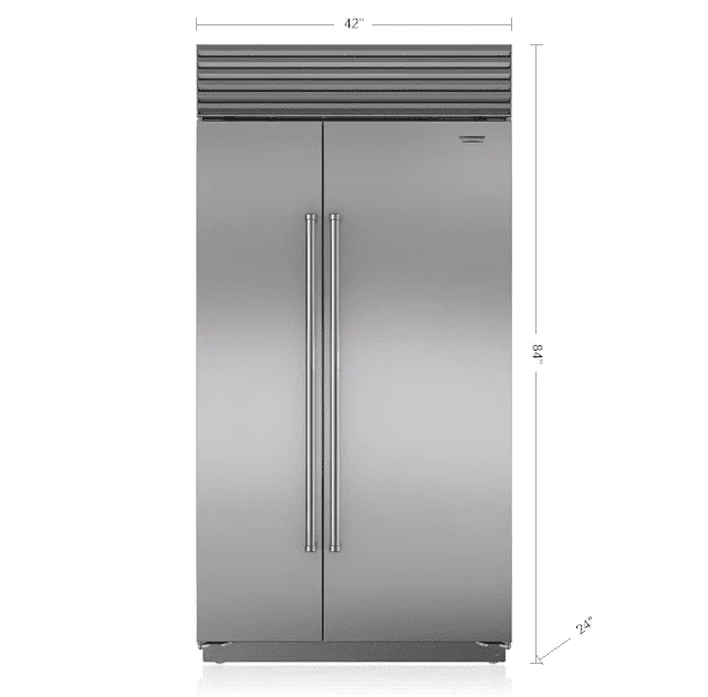 Sub-Zero BI42SSTH 42" Classic Side-By-Side Refrigerator/Freezer