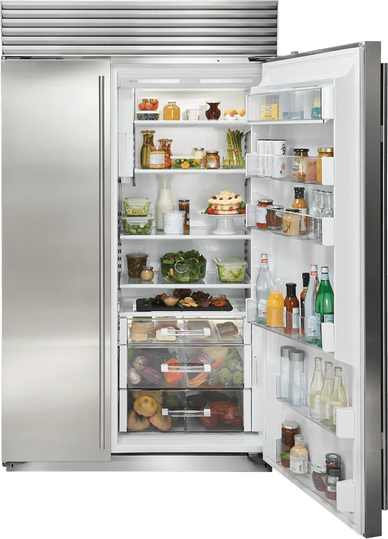 Sub-Zero BI48SIDSTH 48" Classic Side-By-Side Refrigerator/Freezer With Internal Dispenser