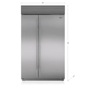 Sub-Zero BI48SSPH 48" Classic Side-By-Side Refrigerator/Freezer