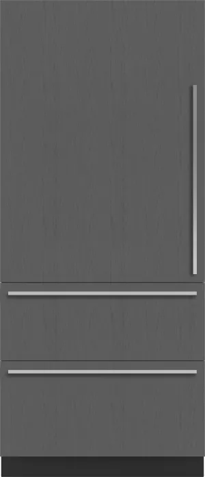 Sub-Zero DET3650RIDR 36" Designer Over-And-Under Refrigerator Internal Dispenser - Panel Ready