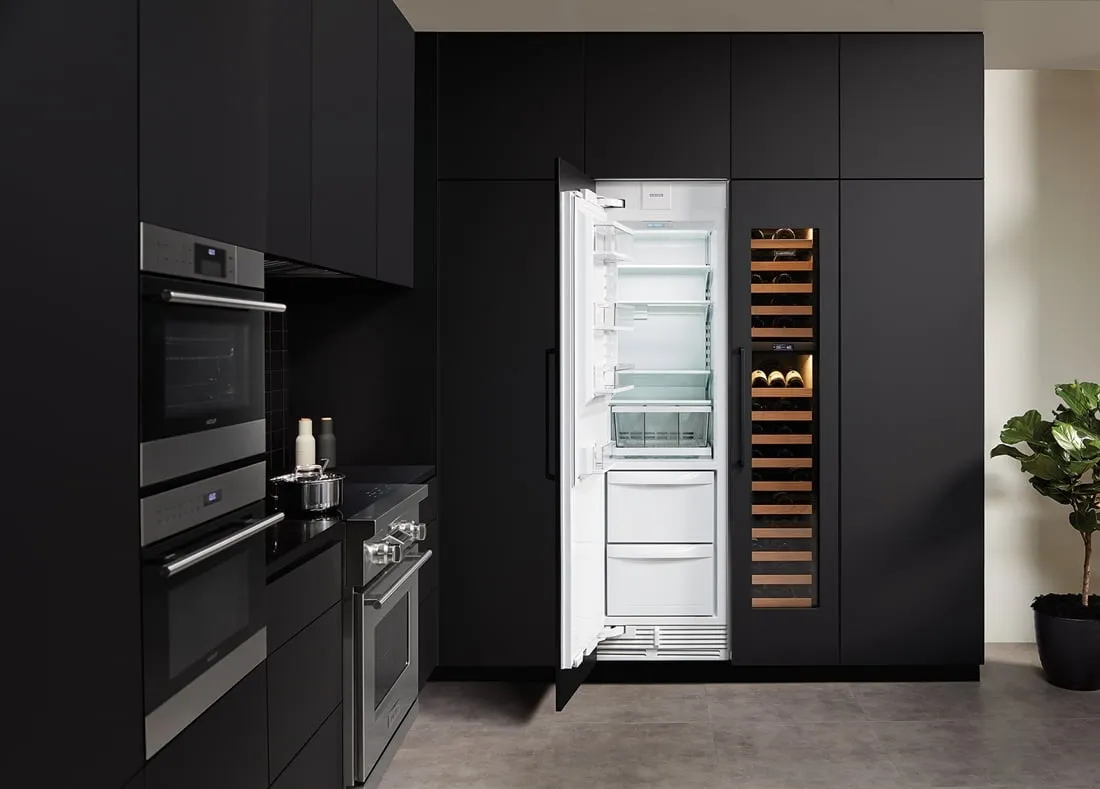Sub-Zero IC24CLH 24" Designer Column Refrigerator/Freezer - Panel Ready
