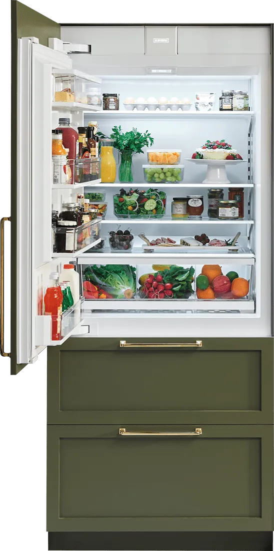Sub-Zero IT36CIRH 36" Designer Over-And-Under Refrigerator/Freezer With Ice Maker - Panel Ready