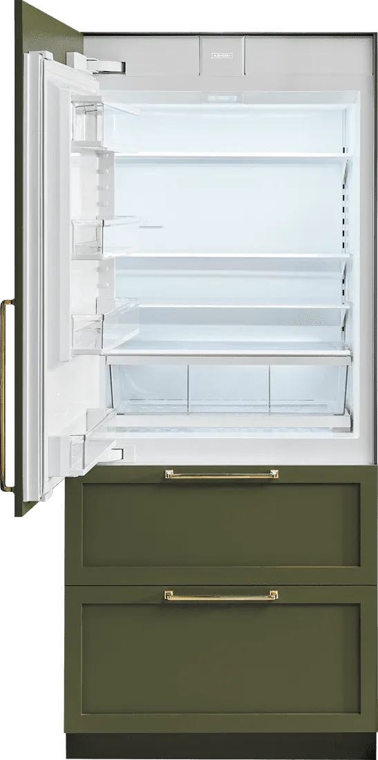 Sub-Zero IT36CIRH 36" Designer Over-And-Under Refrigerator/Freezer With Ice Maker - Panel Ready