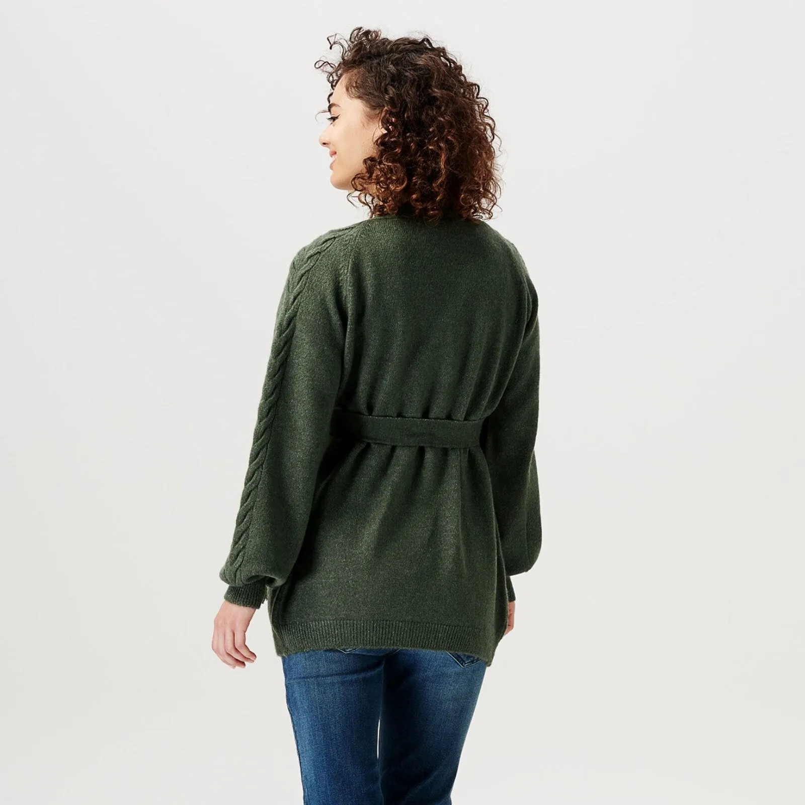 Supermom Cardigan Broadway Long Sleeve - Thyme