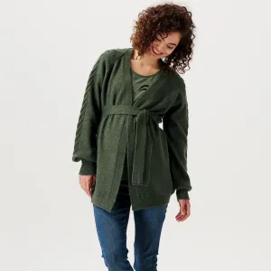 Supermom Cardigan Broadway Long Sleeve - Thyme