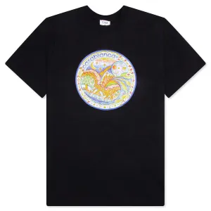 The Four Elements Printed T-Shirt - Black