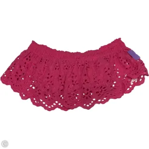 Top Short Sleeve By Free People In Pink, Size: M