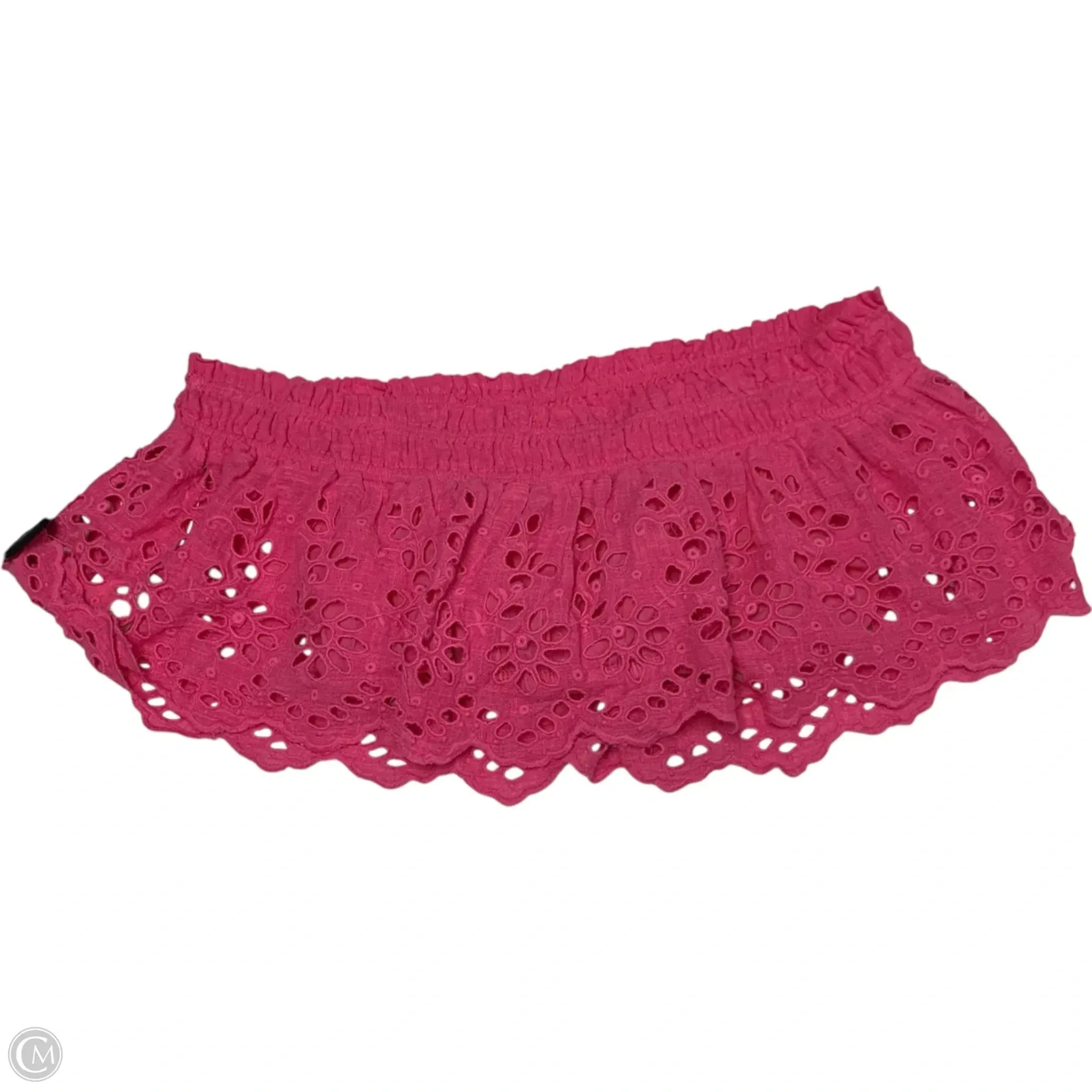 Top Short Sleeve By Free People In Pink, Size: M