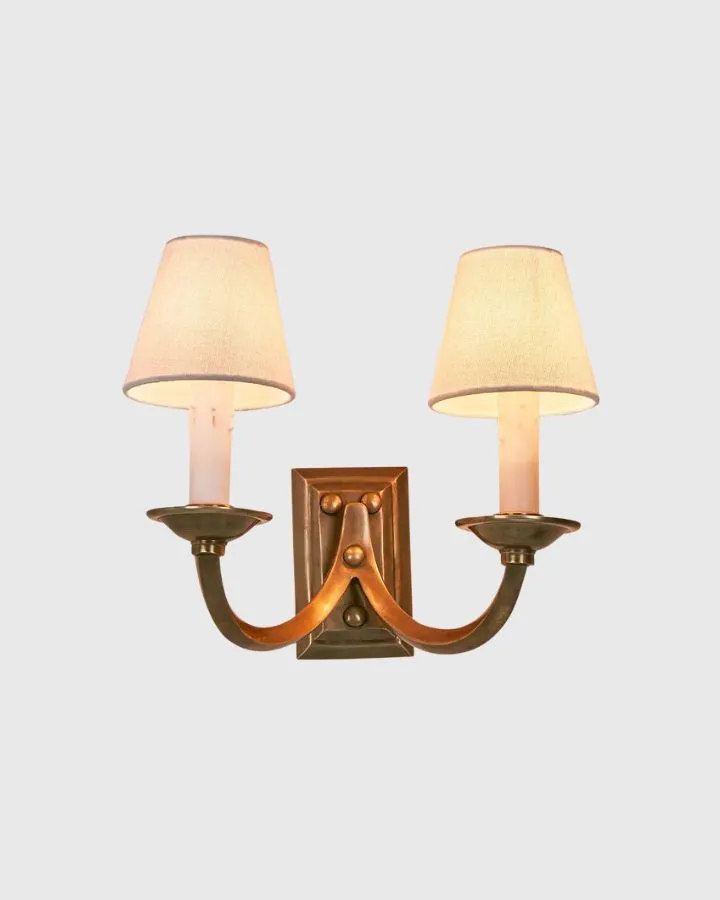 Traditional Victorian Double Wall Light