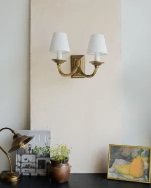 Traditional Victorian Double Wall Light