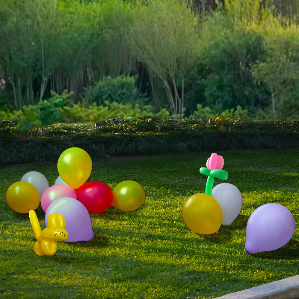 Trimate Party-Fun 100-Pack Balloons with Double Action Pump