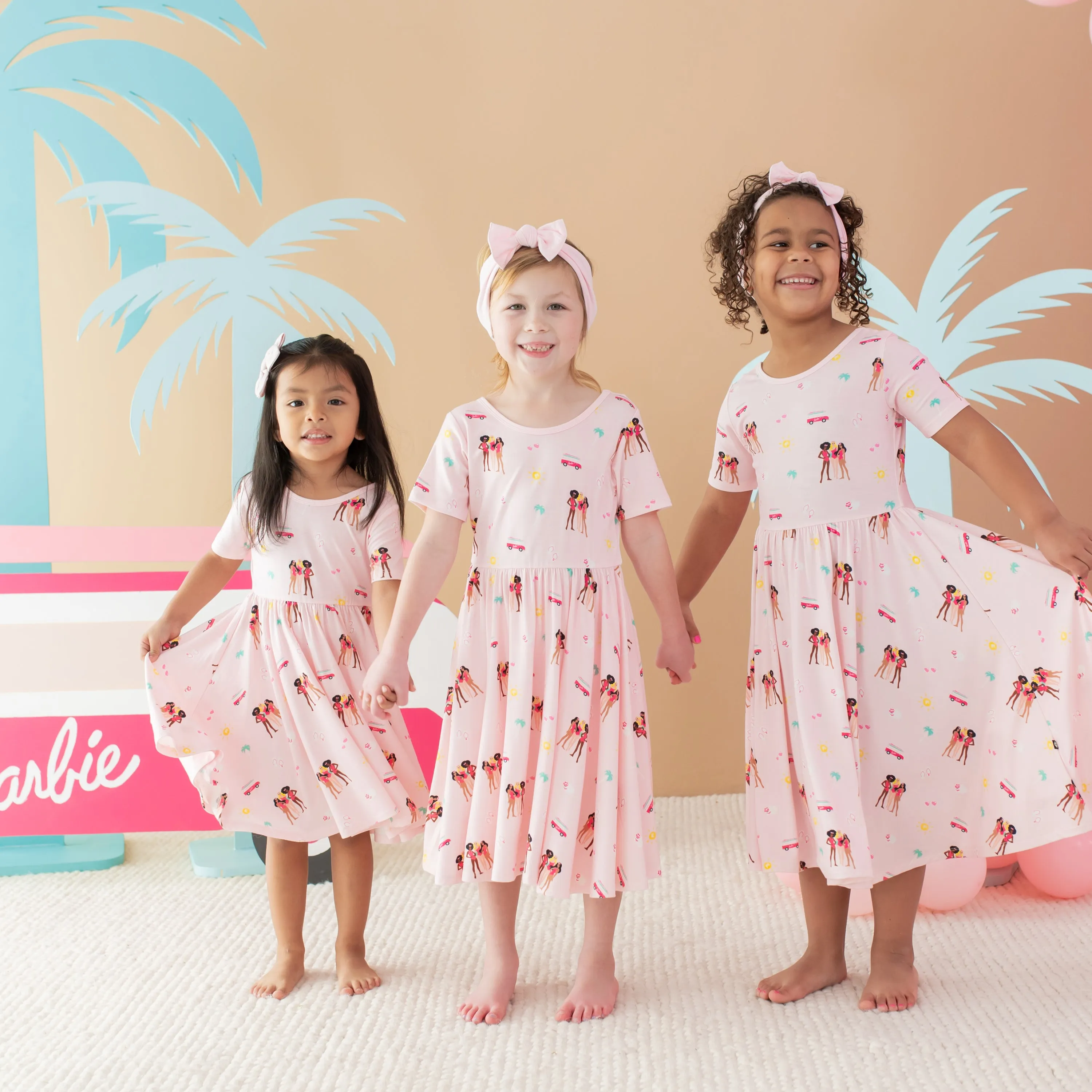 Twirl Dress in Barbie™ Beach