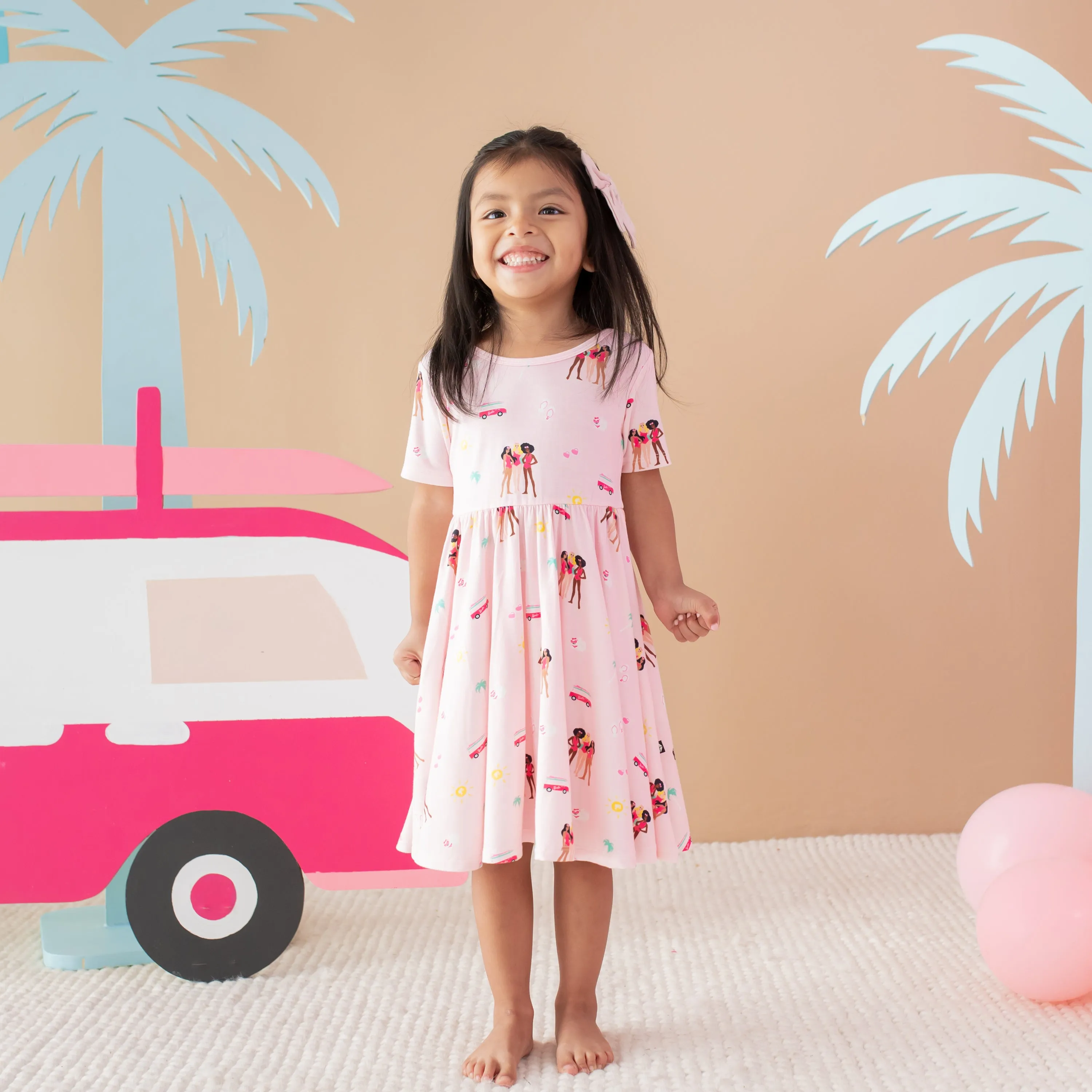 Twirl Dress in Barbie™ Beach